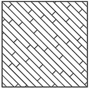 Укладка по диагонали