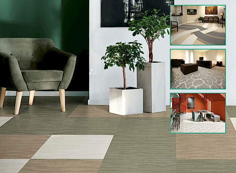 Линолеум в интерьере квартиры