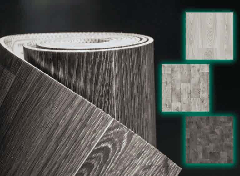 Рулон линолеума