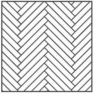 Укладка ёлочкой